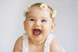 Baby smile -  Image stock
