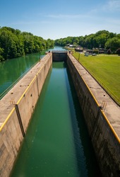 The Locks of Seneca - Cayuga Canal