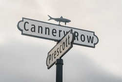 Historic Street Signs in Monterey California
