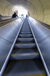 Washington DC Metro escalator