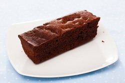 Sweet traditional chocolate brownie cake, nobody nobody
