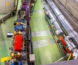 Tunnel of synchrotron accelerator in Scientific Experimental Laboratory