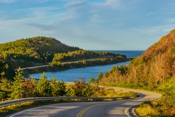 Cabot Trail Highway  (Cape Breton, Nova Scotia, Canada)