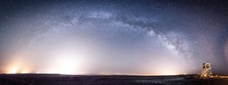 Milky Way Over Israel's Negev Desert