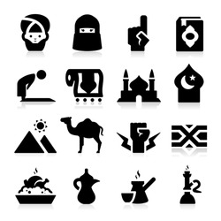 Arabian Culture Icons