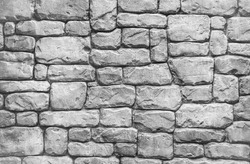 Background of unshape stone or rock wall 