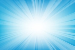 Abstract smooth light blue perspective background.
