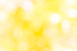 yellow bokeh background from nature under tree shade