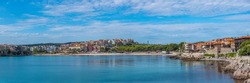 Seaside view of the Bulgarian town Sozopol