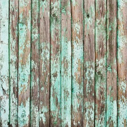 Old Shabby Wooden Planks with cracked color Paint, background