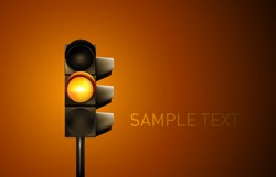 Vector Traffic Lamp Illustration