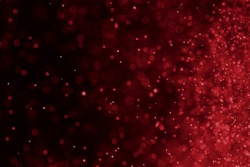 abstract red color bokeh background