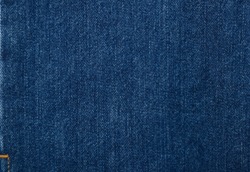 Detail of Blue Jeans denim texture.
