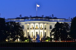 The White House at night - Washington DC, United States