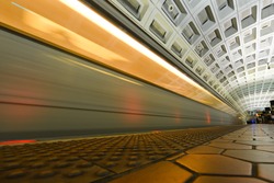 Washington D.C. - Subway station interior