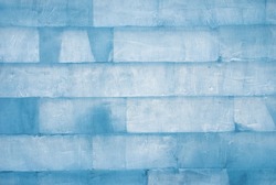 wall of ice cubes as texture or background