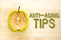 Health concept: anti-aging tips