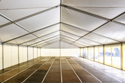 new tent at an event