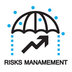 risks management,icon and symbol