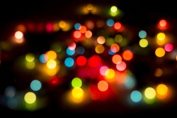 colorful Bokeh Background