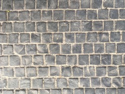 Brick stone floor