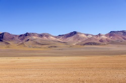 Bolivia, Antiplano, Los Lipez - multicolor mountains