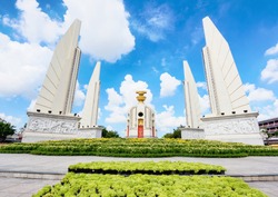 The Democracy Monument is a public monument in the centre of Bangkok, capital of Thailand