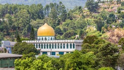 Mosque in Bandarawela city in Sri Lanka