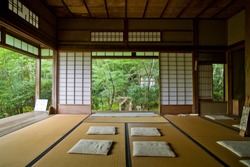 Scenery of Takiguchi Temple. 
Takiguchi Temple in Kyoto City, Kyoto Prefecture,Japan.