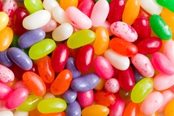 pattern of the jelly beans