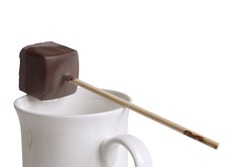 Hot chocolate stick