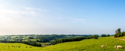 Panoramic Picture of the South Somerset Countryside UK