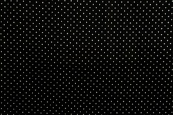 fabric texture: white spots on black background