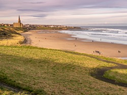 Standing prominently at the North end of the beach on Tynemouth Longsands, we have amazing views of the beach towards Cullercoats and towards Tynemouth Priory/Castle and Tynemouth North Pier.