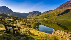 Early morning at Buttermere, The Lake District, Cumbria, England