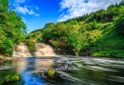 Crammel Linn - Northumberland's Biggest waterfall, England