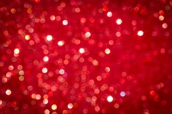 defocused abstract red christmas background