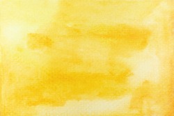 abstract yellow or gold watercolor background. art hand paint