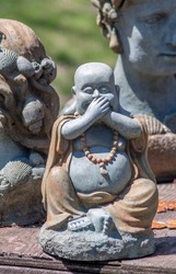 This laughing Buddha statue has a special meaning, as it is a symbol of happiness, abundance, contentment and well being