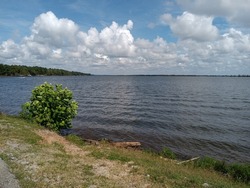 Beautiful lake view in South Carolina