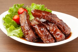 Sweet and Spicy Spare Ribs