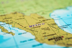Mexico on the map