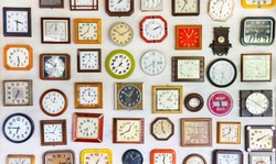 Vintage wall clocks variety of styles