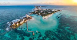 isla mujeres iskand near Cancun Mexico