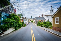 Bradford Street, in Provincetown, Cape Cod, Massachusetts.