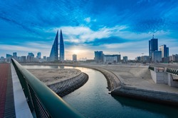 Bahrain cityscape view