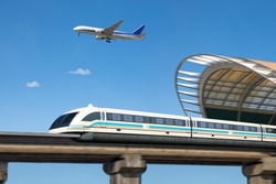 The high-speed Shanghaiv train