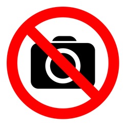 No Photography Grunge Sign - Free Stock Photo By Nicolas Raymond On 