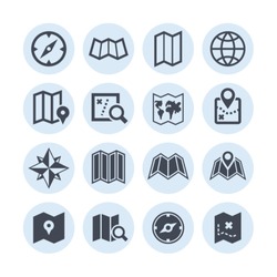 Map icons