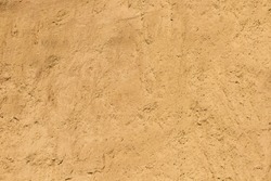 Background or texture of great clay wall or brown ocher 